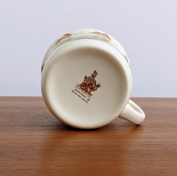 🇬🇧 Vintage Bunnykins 3 Piece Children's Dinnerware Set Made In England - Picture 6 of 11